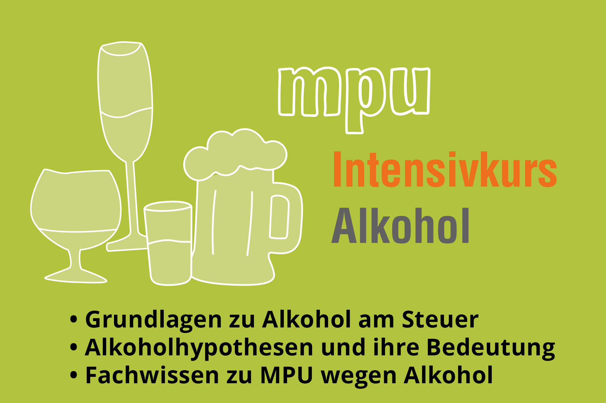 MPU Intensivkurs Alkohol uebersicht MPU Intensivkurs Alkohol uebersicht